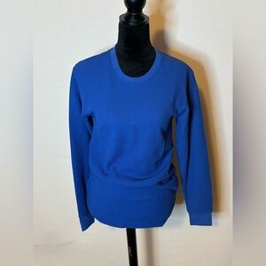 Blue Long Sleeve Tee for Effortless Style